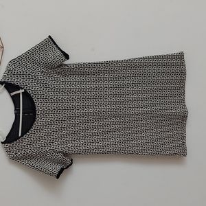 🔥Black and white dress